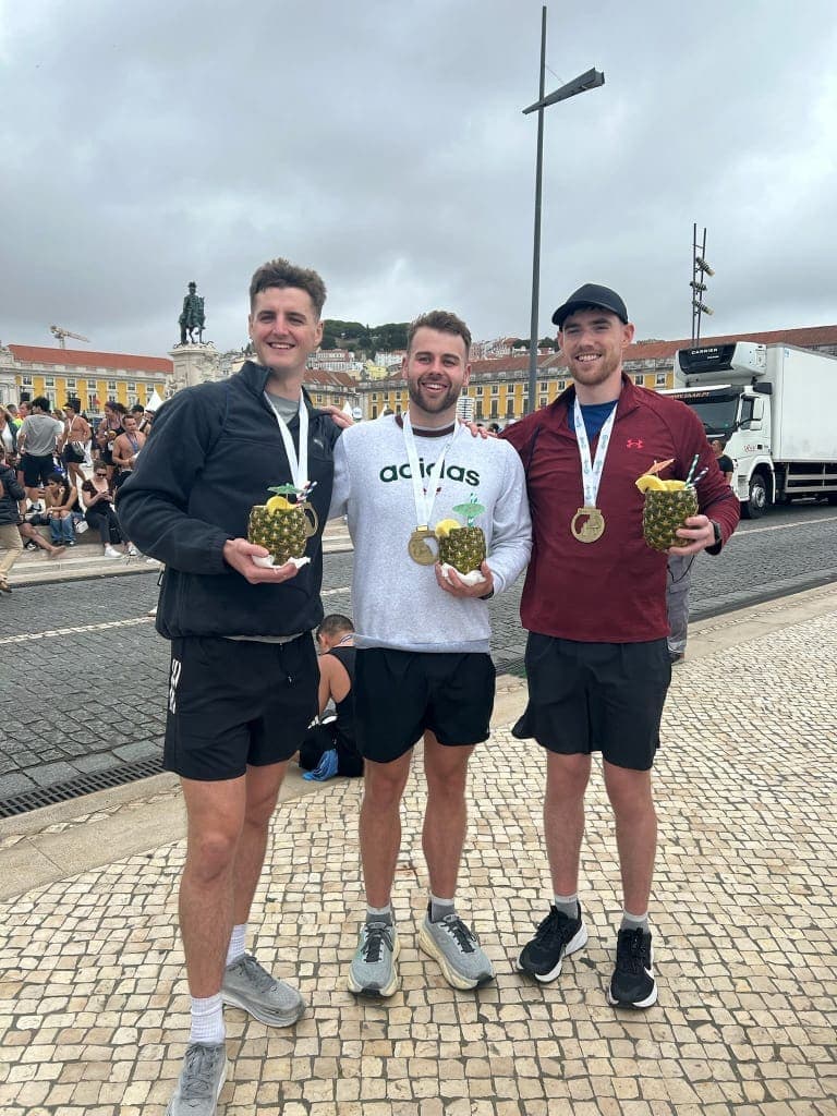 The Ruthven Street Boys take on the Lisbon Marathon!