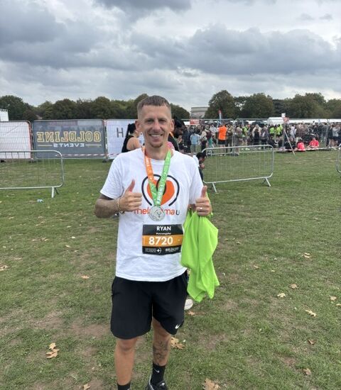 Ryan completes Robin Hood Half Marathon