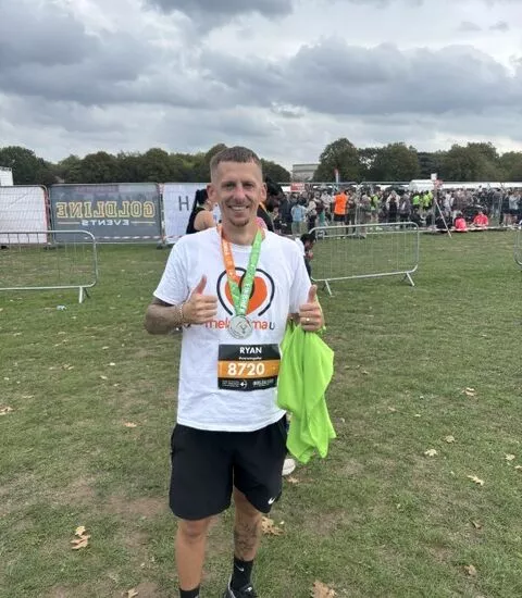 Ryan completes Robin Hood Half Marathon